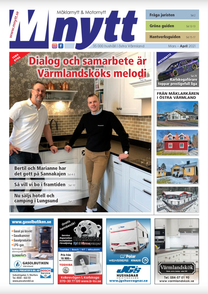 Tidningsuppslag, mars 2021